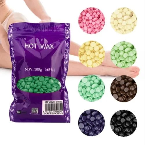 Hot Wax Beans - 100Grams Premium Qualiy (Random Variants)