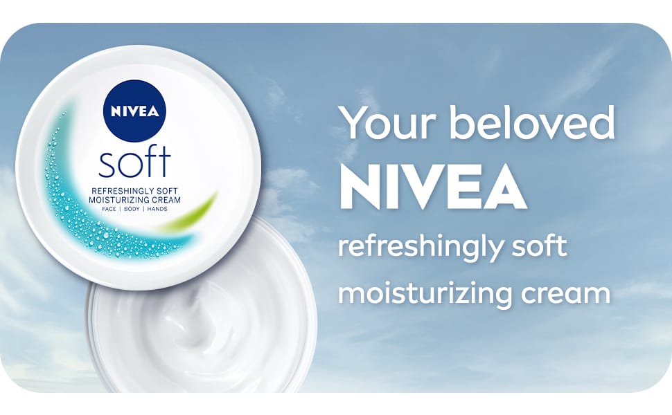 Nivea Soft Refreshing & Moisturizing Cream,