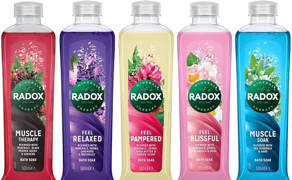 Radox Bath Soak Muscle Soak 6x500ml