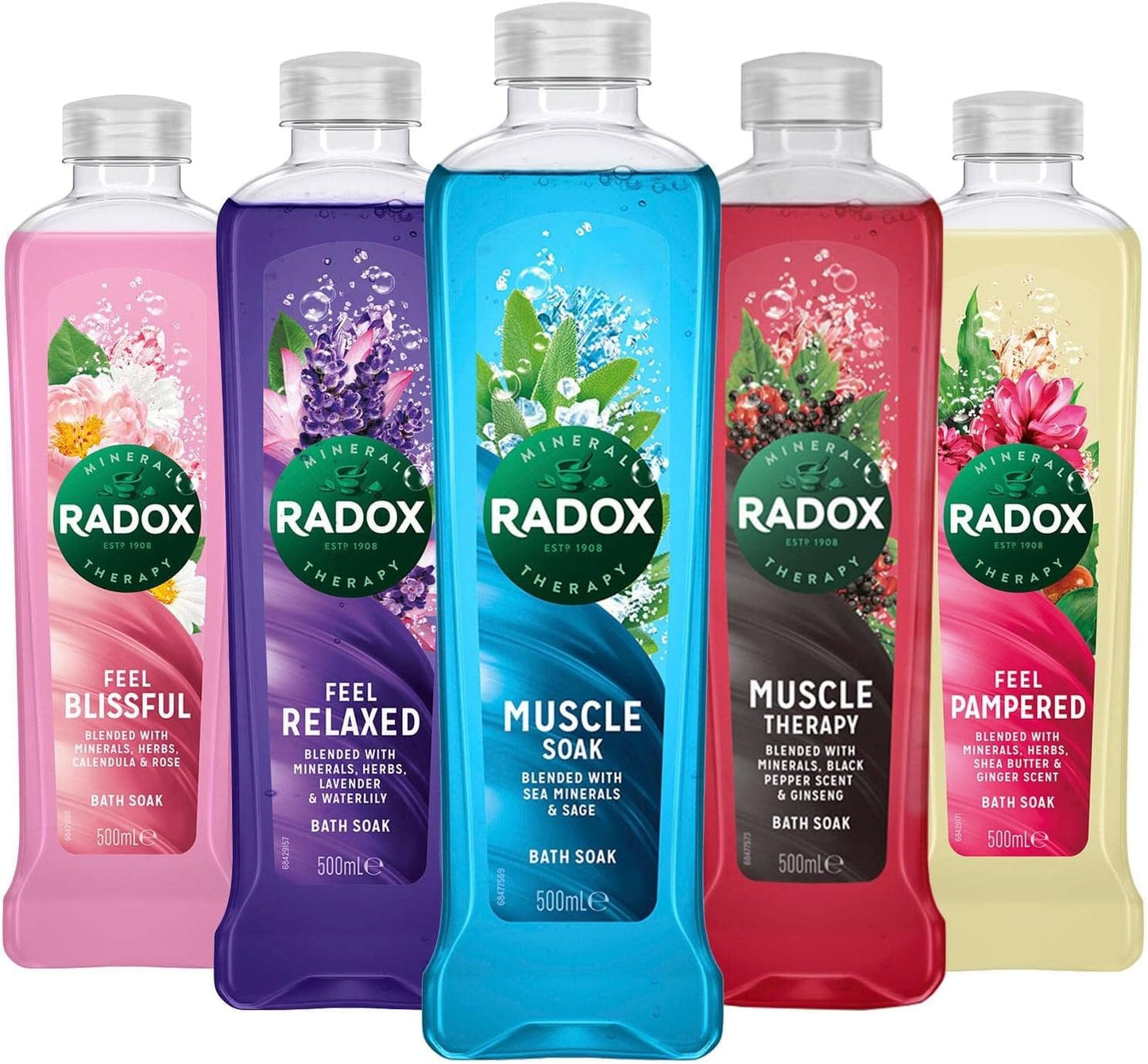 Radox Bath Soak Muscle Soak 6x500ml