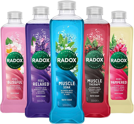 Radox Bath Soak Muscle Soak 6x500ml