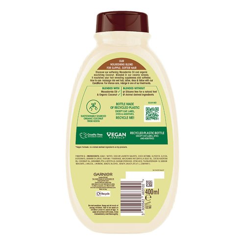 Italy Coconut Milk Shampoo for Dry Hair