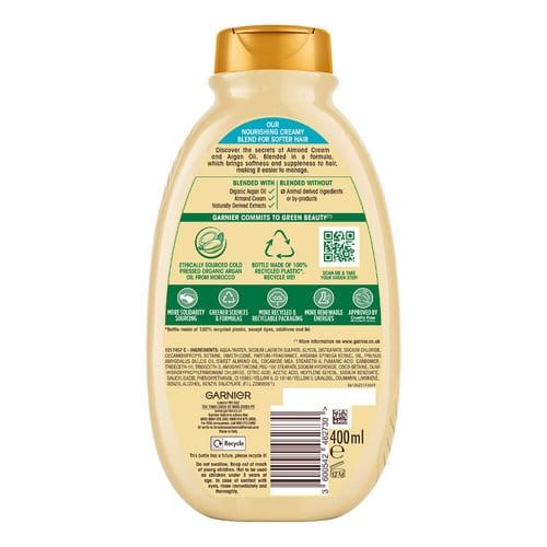 Italy Argan Oil & Almond Cream Shampoo