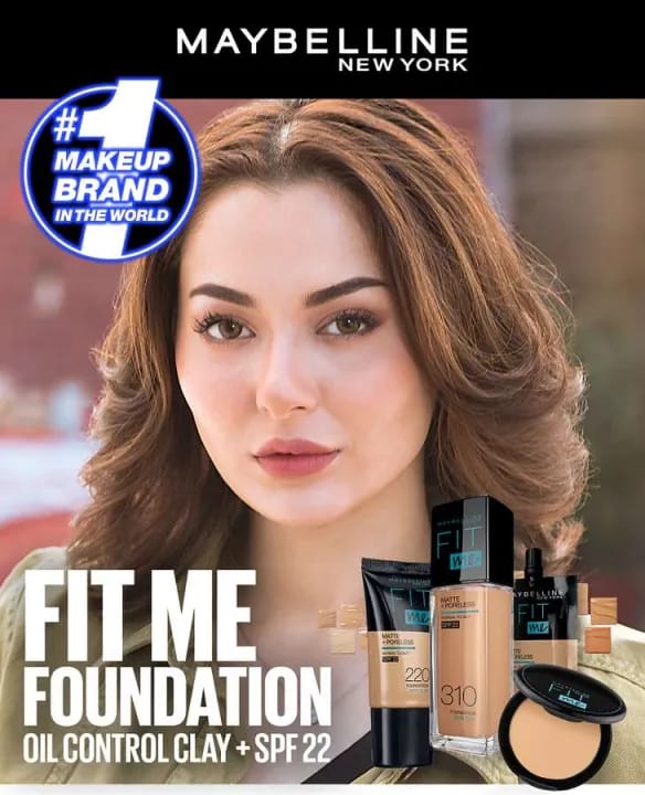 Maybelline New York - NY Fit Me Matte + Poreless Liquid Foundation SPF 22 110 Porcelain 30ml For Normal to Oily Skin