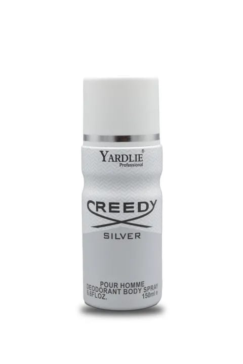 Yardlie Professional CREEDY SLIVER Body Spray 150ml.