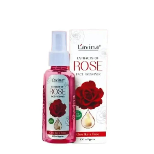 Lavina Rose Water Extract Pure and Refreshing |100 ml of nourishing Rose Hydration