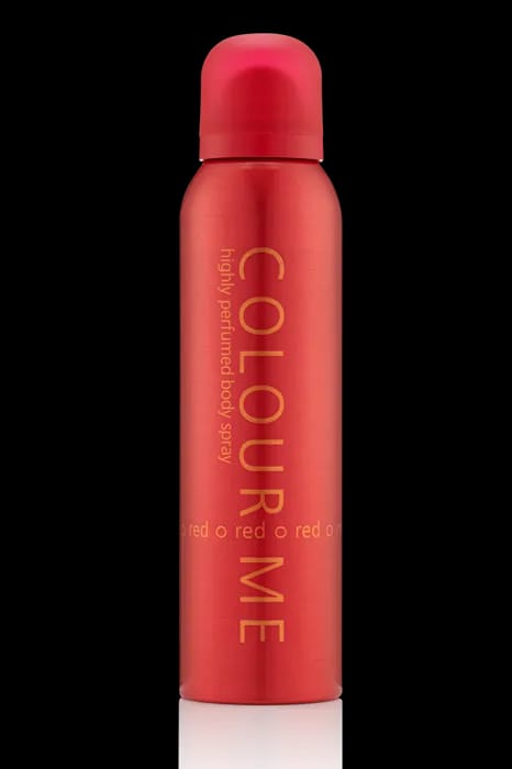 Colour Me Women Body Spray 150ml Red - UK