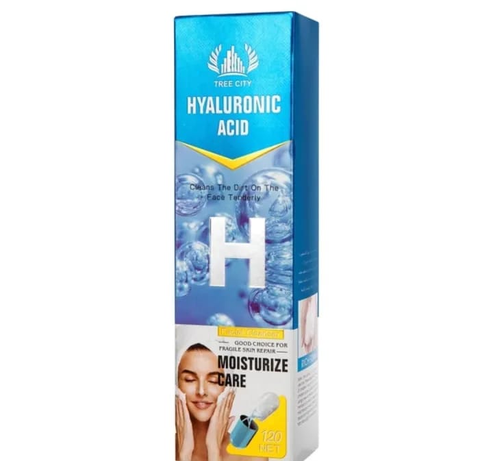 Facial cleansers with hyaluronic acid ,face wash,gel wash.120ml Facial Cleanser with Hyaluronic Acid 120g