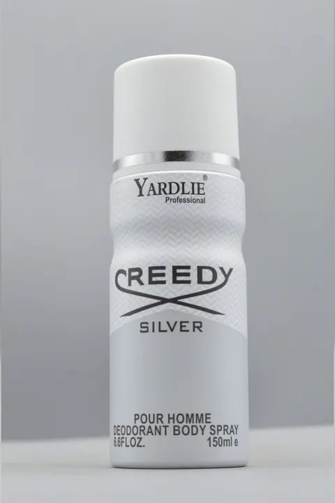 Yardlie Professional CREEDY SLIVER Body Spray 150ml.