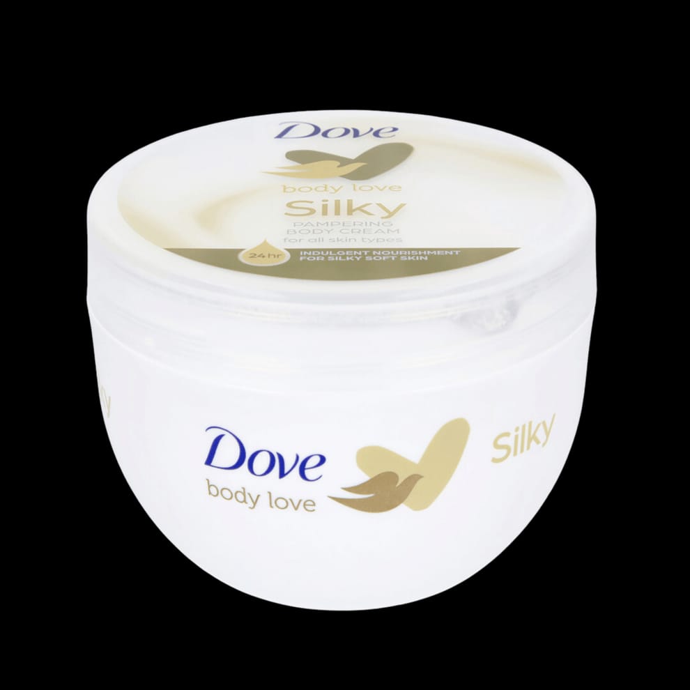 Dove Body Love Silky Pampering Body Cream (300ml)