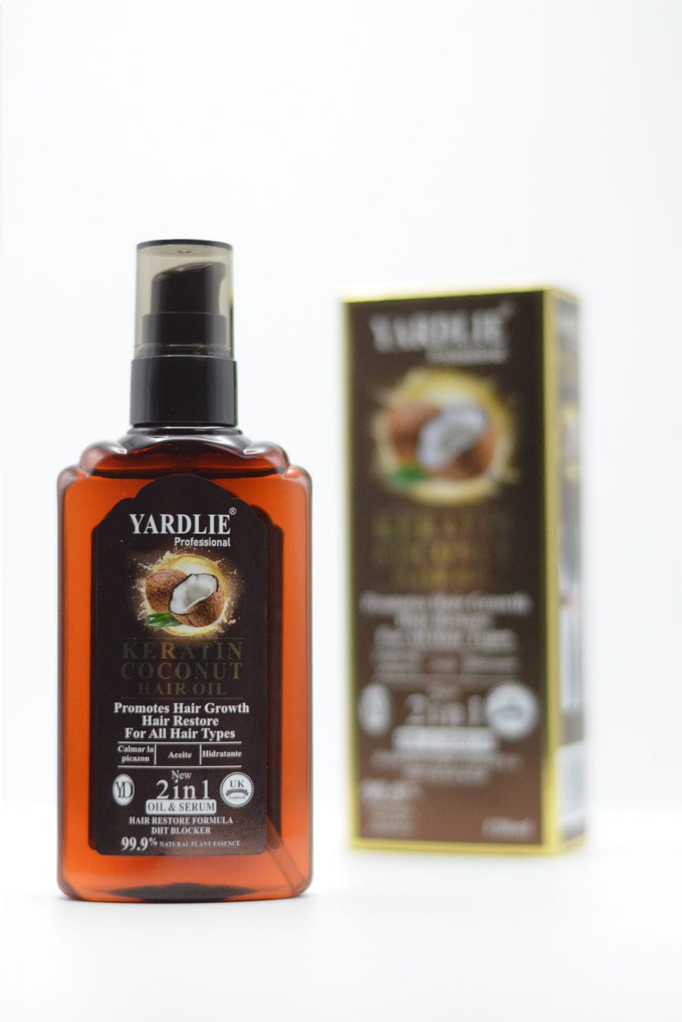 Yardlie Professional Keratin Coconut Hair Oil 120ml.