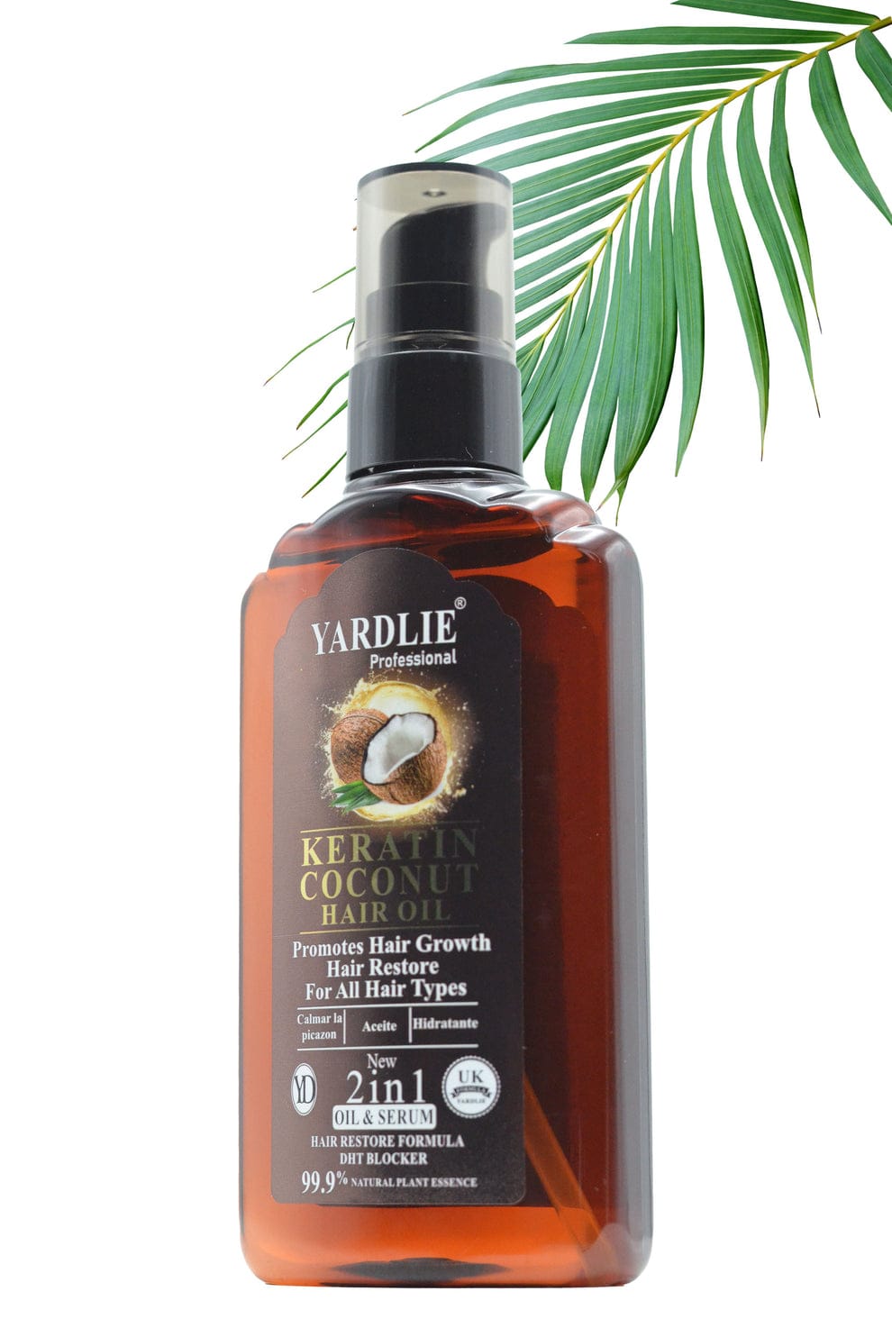 Yardlie Professional Keratin Coconut Hair Oil 120ml.