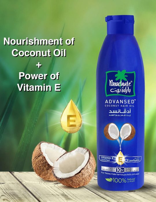 Parachute Advansed Coconut Hair Oil - 2 x 300ml