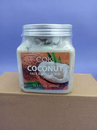 COCONUT FACE & BODY SCRUB 12.3 FLOZ (350ml)