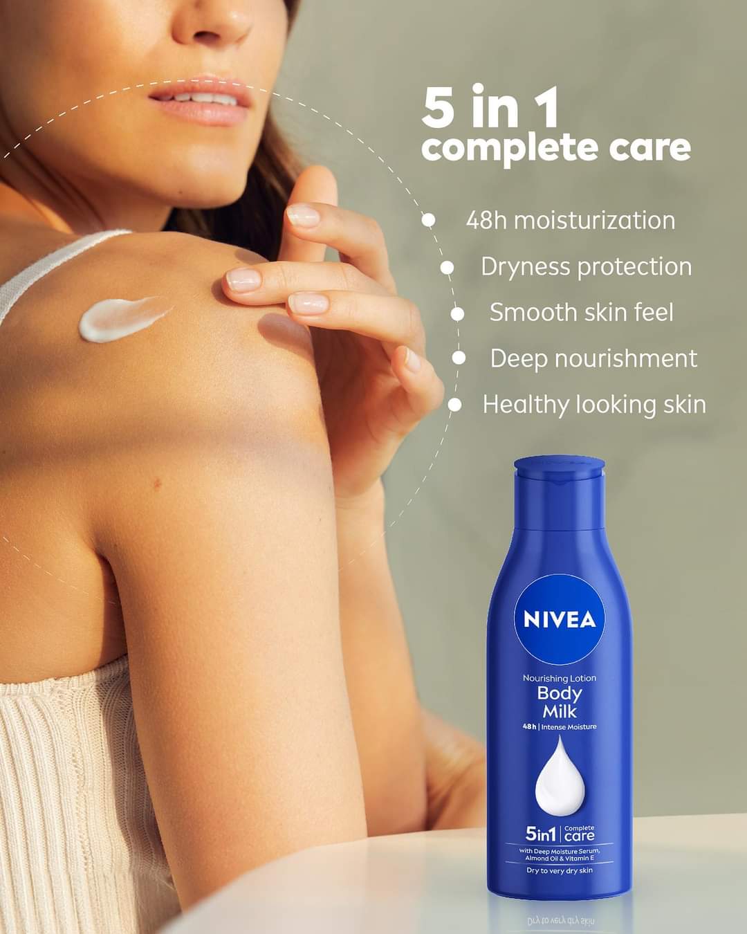 Nivea Body Milk Lotion 200ml Imported