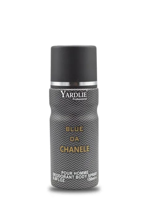 Yardlie Professional BLUE DA CHANELE Body Spray 150ml.