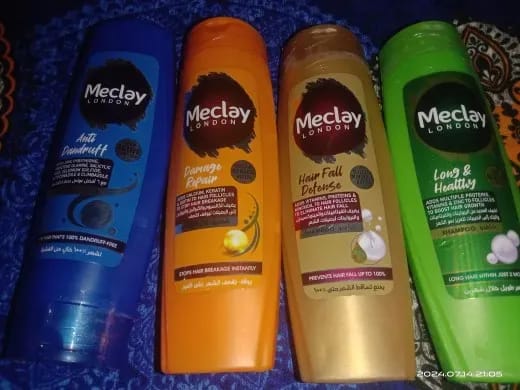 Meclay London Soft & Silky Shampoo 185ML