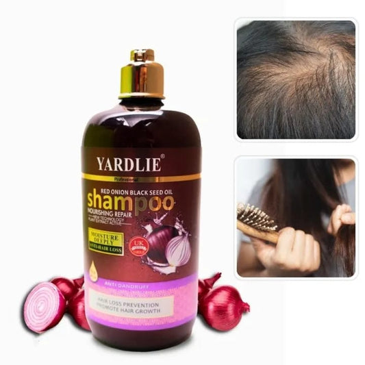 Yardlie Professional Red Onion Black Seed With Flower Aroma Shampoo 500g