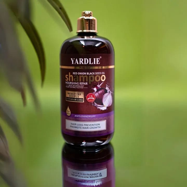 Yardlie Professional Red Onion Black Seed With Flower Aroma Shampoo 500g