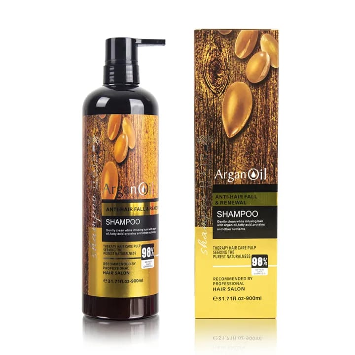 Argon Oil Anti Hair Fall And Renewal Shampoo ( Best Quality ) 900ml