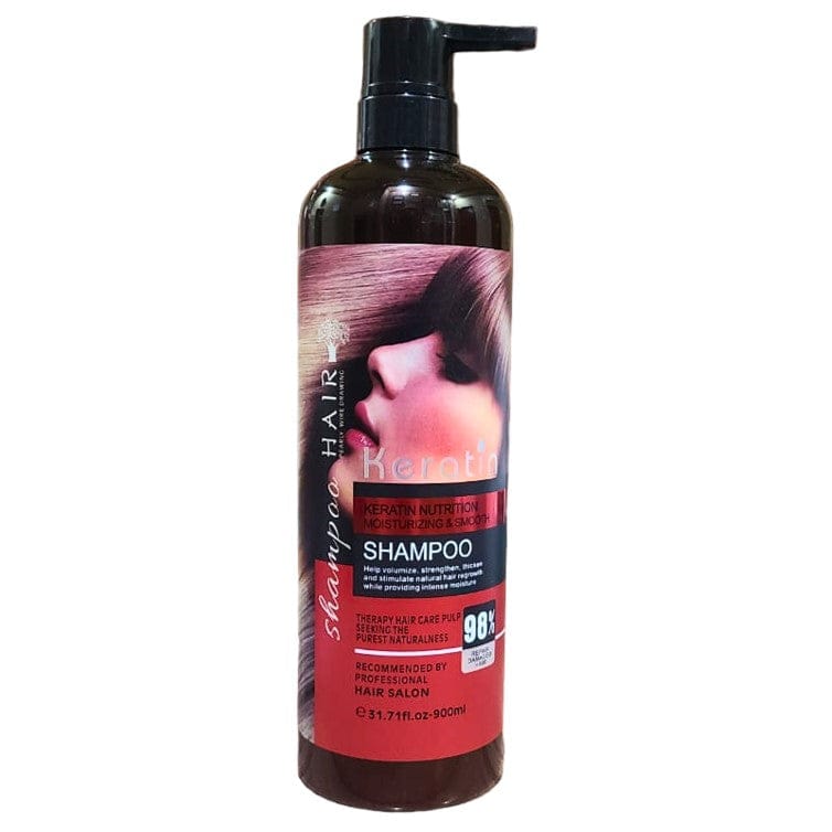 Keratin Nutrition Smooth Hair Shampoo for Hair Fall & Breakage 900ml (XL)